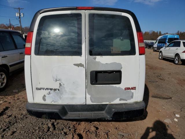 1GTGG25C081110903 - 2008 GMC SAVANA G2500 WHITE photo 6