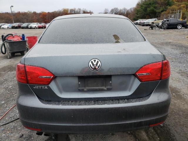 3VW2K7AJXBM323259 - 2011 VOLKSWAGEN JETTA BASE GRAY photo 6