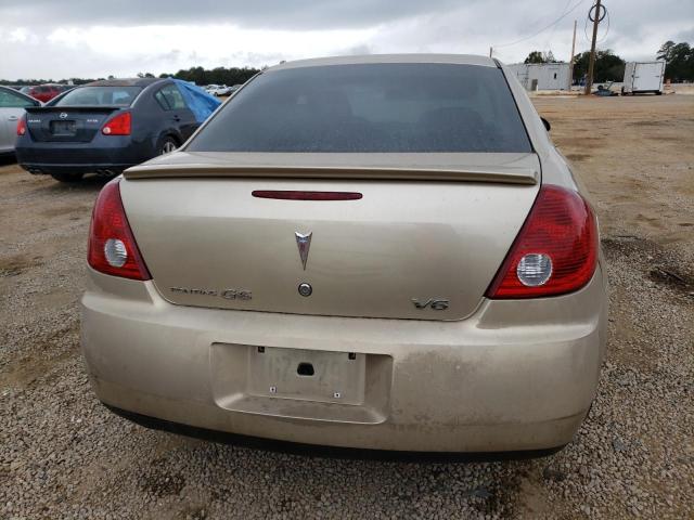 1G2ZG558564208525 - 2006 PONTIAC G6 SE1 GOLD photo 6