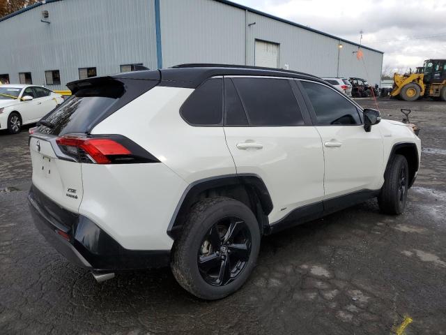 4T3E6RFV7MU013552 - 2021 TOYOTA RAV4 XSE WHITE photo 3