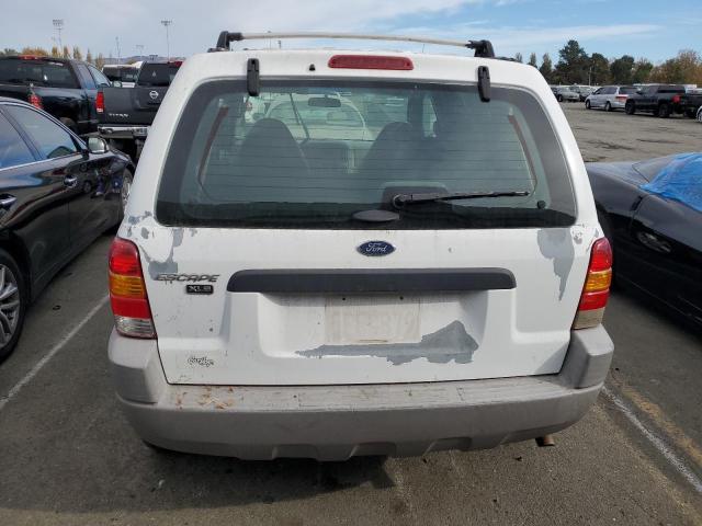 1FMYU02151KC19745 - 2001 FORD ESCAPE XLS WHITE photo 6