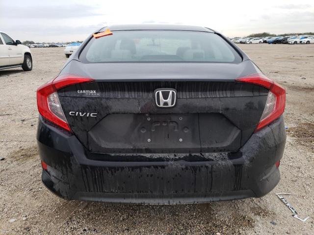 19XFC2F56JE020388 - 2018 HONDA CIVIC LX BLACK photo 6