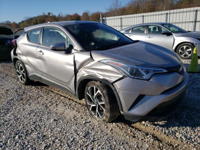 NMTKHMBXXJR053045 - 2018 TOYOTA C-HR XLE SILVER photo 4