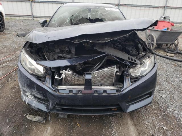 2HGFC2F59JH525444 - 2018 HONDA CIVIC LX GRAY photo 5