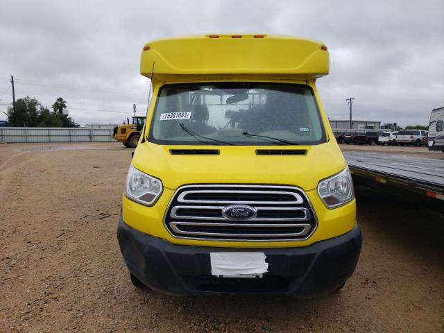 1FDRS8PM7KKB26979 - 2019 FORD TRANSIT T-350 HD YELLOW photo 5