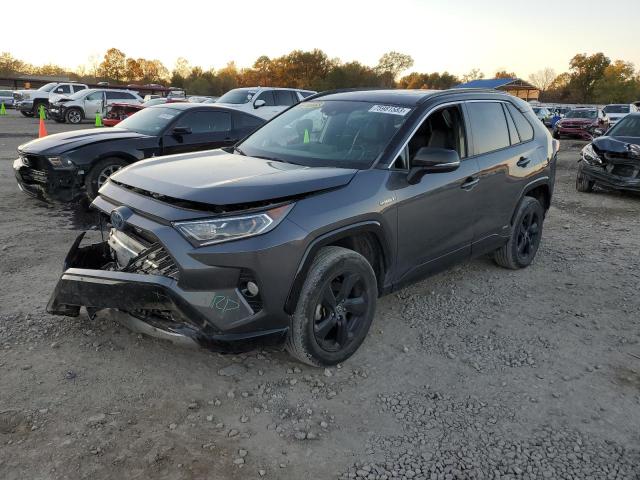 2T3EWRFVXLW053770 - 2020 TOYOTA RAV4 XSE GRAY photo 1