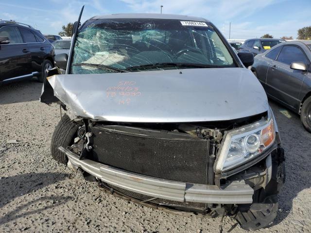 5FNRL5H68BB004239 - 2011 HONDA ODYSSEY EXL SILVER photo 5