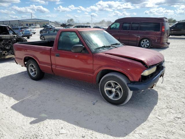 1GCCS1449XK179034 - 1999 CHEVROLET S TRUCK S10 RED photo 4