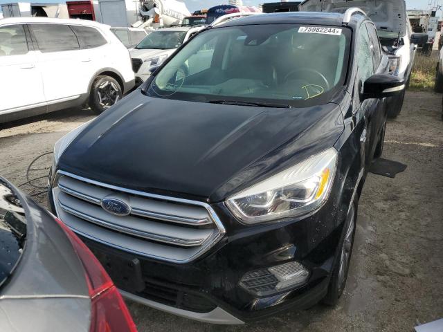 1FMCU0J90JUB94470 - 2018 FORD ESCAPE TITANIUM BLACK photo 5