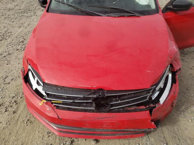 3VW2K7AJ3FM354214 - 2015 VOLKSWAGEN JETTA BASE RED photo 11