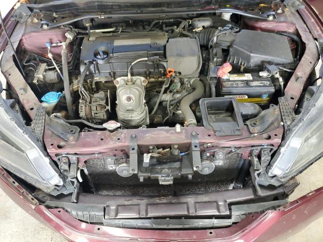 1HGCR2F87FA052130 - 2015 HONDA ACCORD EXL MAROON photo 11