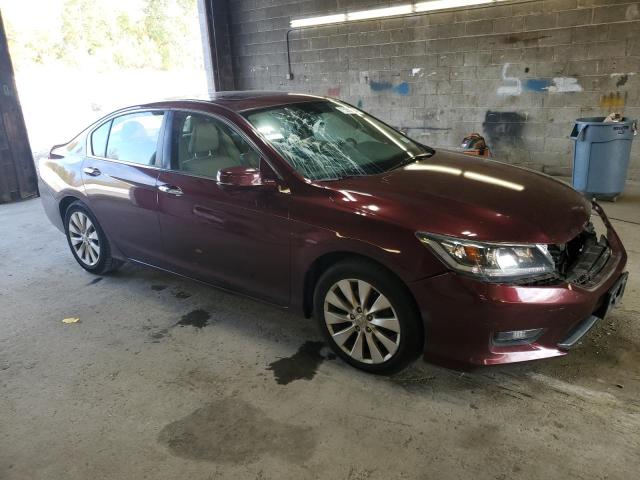 1HGCR2F87FA052130 - 2015 HONDA ACCORD EXL MAROON photo 4