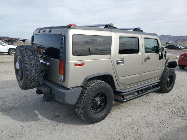 5GRGN23U43H134640 - 2003 HUMMER H2 TAN photo 3