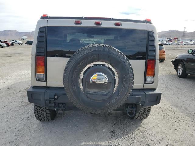 5GRGN23U43H134640 - 2003 HUMMER H2 TAN photo 6