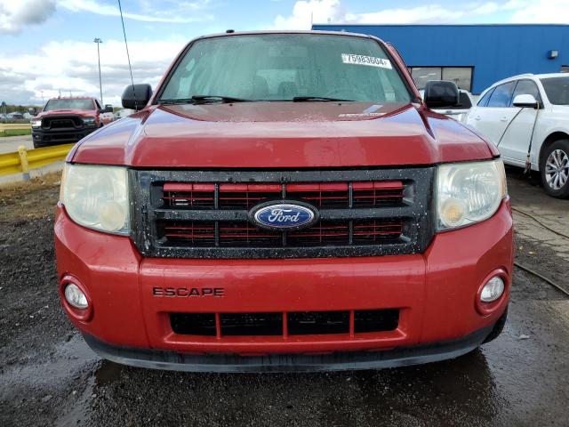 1FMCU9DG5AKB78310 - 2010 FORD ESCAPE XLT RED photo 5