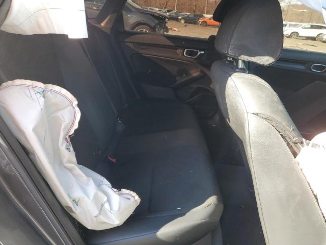 2HGFE2F55NH560174 - 2022 HONDA CIVIC SPORT GRAY photo 10