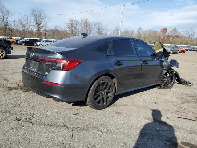 2HGFE2F55NH560174 - 2022 HONDA CIVIC SPORT GRAY photo 3