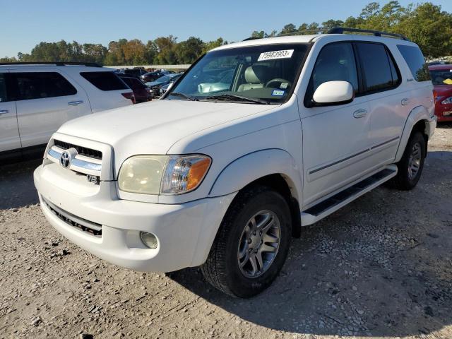 5TDZT38A26S281530 - 2006 TOYOTA SEQUOIA LIMITED WHITE photo 1