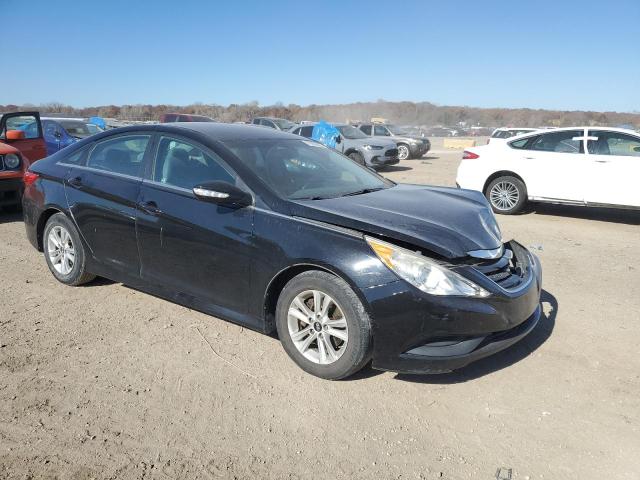 5NPEB4AC0EH851337 - 2014 HYUNDAI SONATA GLS BLACK photo 4