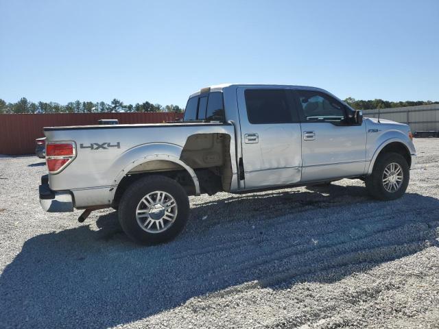 1FTFW1EV9AFA55547 - 2010 FORD F150 SUPERCREW SILVER photo 3