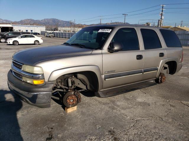 1GNEC13VX3R210638 - 2003 CHEVROLET TAHOE C1500 GRAY photo 1