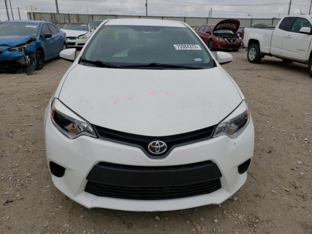 5YFBURHE5GP566317 - 2016 TOYOTA COROLLA L WHITE photo 5