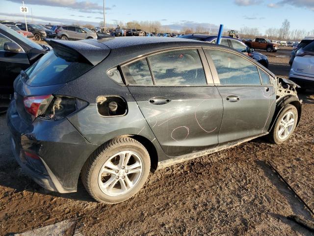 3G1BE6SM9JS647609 - 2018 CHEVROLET CRUZE LT CHARCOAL photo 3