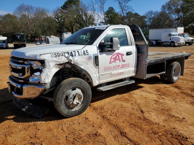 1FDUF4GT6LEE50648 - 2020 FORD F450 SUPER DUTY WHITE photo 1