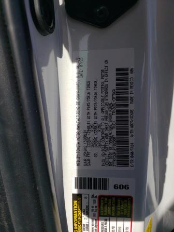 3TYRX5GN1PT085007 - 2023 TOYOTA TACOMA ACCESS CAB თეთრი ფოტო 12