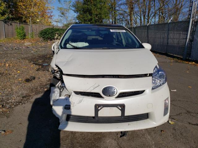 JTDKN3DU0A1285528 - 2010 TOYOTA PRIUS WHITE photo 5