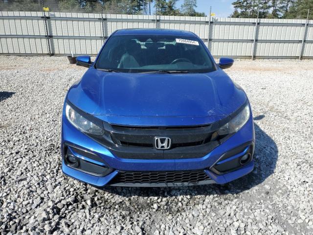 SHHFK7H83LU214704 - 2020 HONDA CIVIC EXL ლურჯი ფოტო 5