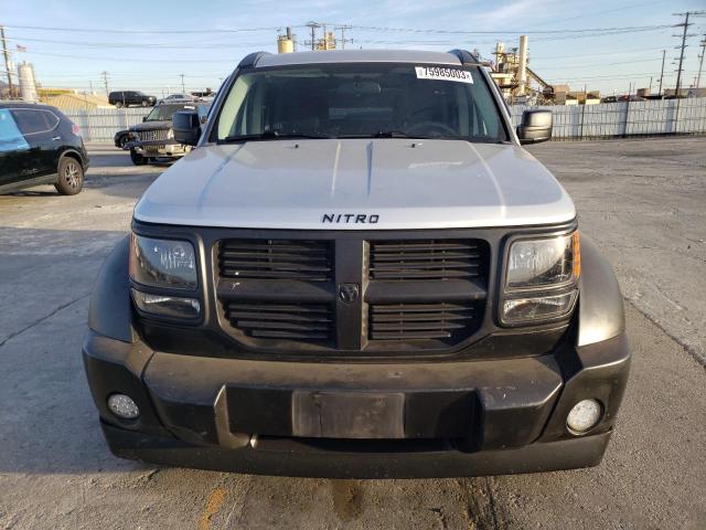 1D8GT28K88W177798 - 2008 DODGE NITRO SXT SILVER photo 5