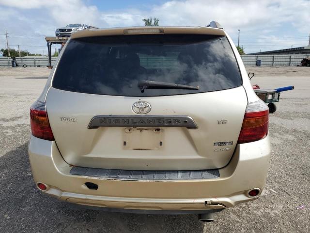 JTEES43A882069347 - 2008 TOYOTA HIGHLANDER SPORT TAN photo 6