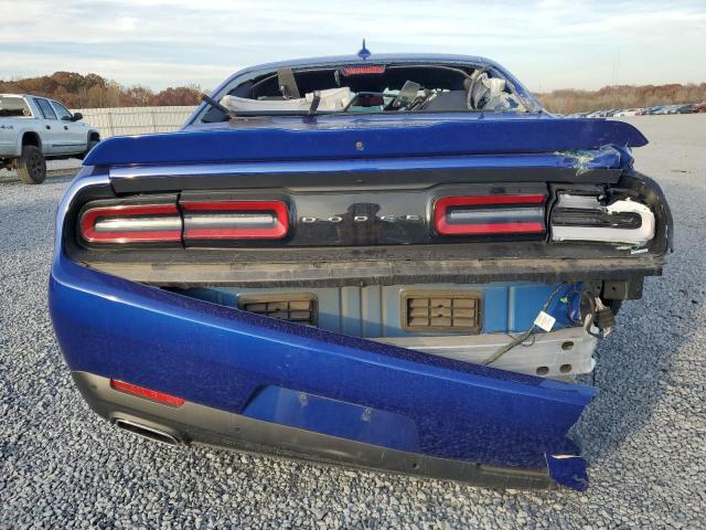 2C3CDZJG3MH665112 - 2021 DODGE CHALLENGER GT BLUE photo 6