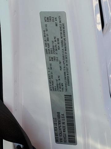 1C4JJXP67MW748848 - 2021 JEEP WRANGLER U SAHARA 4XE WHITE photo 12