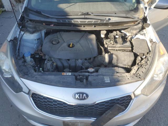 KNAFK4A67E5141721 - 2014 KIA FORTE LX SILVER photo 11