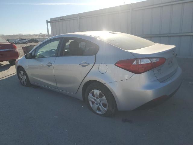 KNAFK4A67E5141721 - 2014 KIA FORTE LX SILVER photo 2