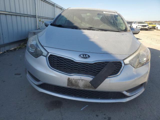 KNAFK4A67E5141721 - 2014 KIA FORTE LX SILVER photo 5