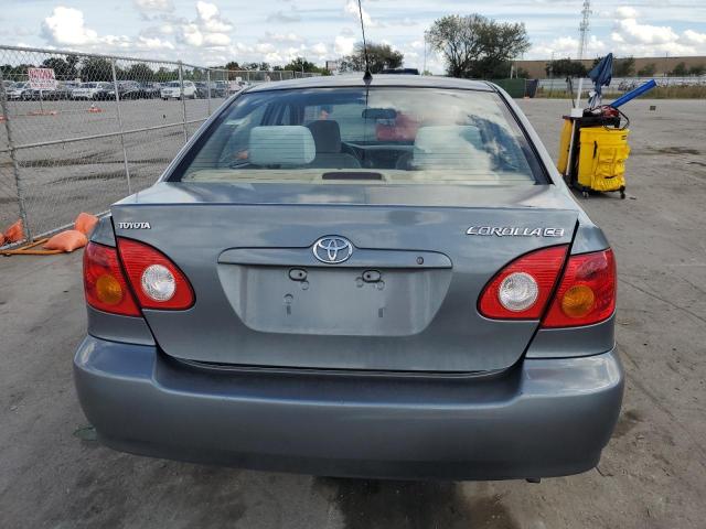 1NXBR32E93Z114175 - 2003 TOYOTA COROLLA CE GRAY photo 6