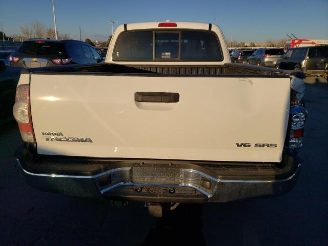 5TEUU42N19Z652533 - 2009 TOYOTA TACOMA ACCESS CAB თეთრი ფოტო 6