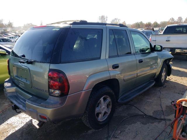 1GNDT13SX32414866 - 2003 CHEVROLET TRAILBLAZE GREEN photo 3