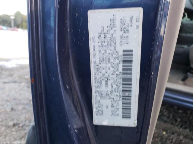 5TBRT34174S448430 - 2004 TOYOTA TUNDRA ACCESS CAB SR5 BLUE photo 12