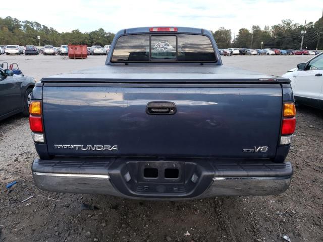 5TBRT34174S448430 - 2004 TOYOTA TUNDRA ACCESS CAB SR5 BLUE photo 6