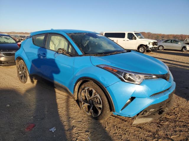 JTNKHMBXXK1024205 - 2019 TOYOTA C-HR XLE BLUE photo 4