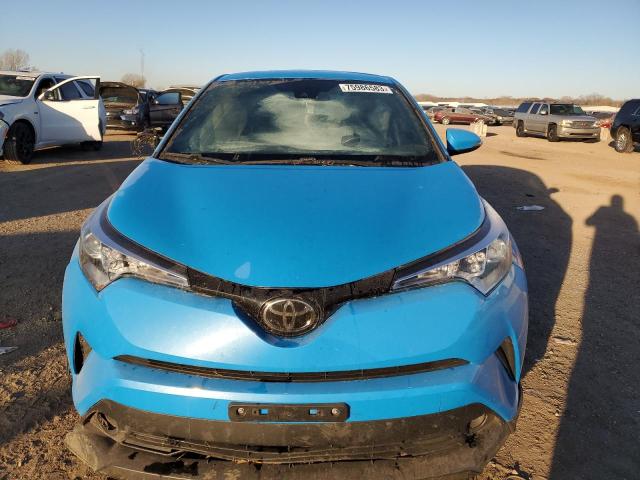 JTNKHMBXXK1024205 - 2019 TOYOTA C-HR XLE BLUE photo 5