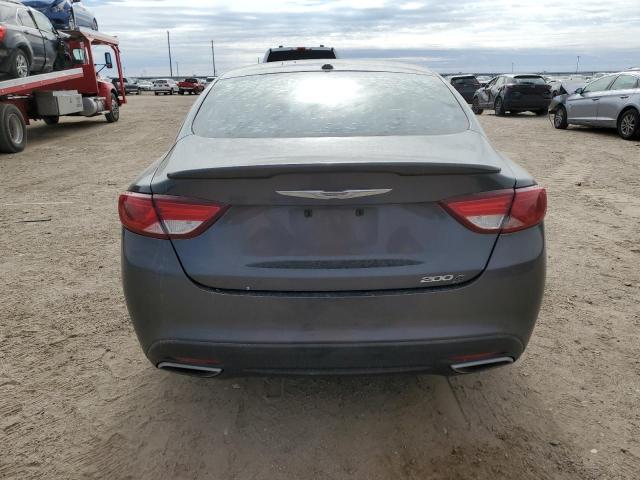 1C3CCCBB0FN522132 - 2015 CHRYSLER 200 S CHARCOAL photo 6