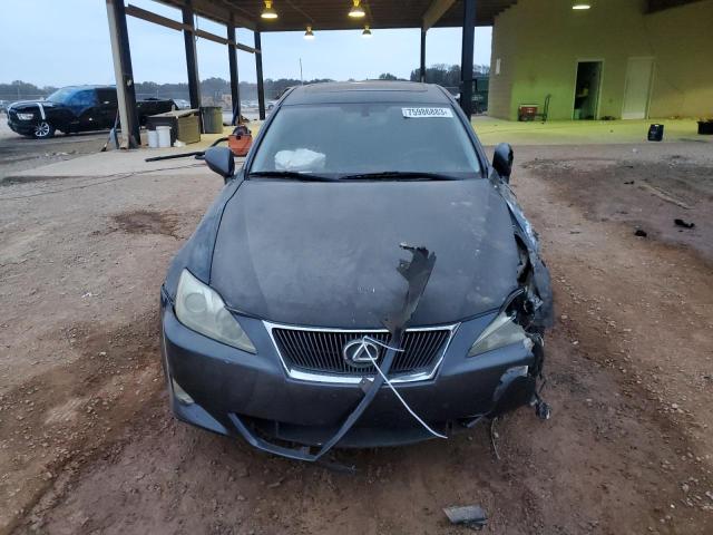 JTHBK262172042326 - 2007 LEXUS IS 250 GRAY photo 5