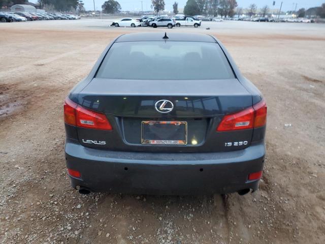 JTHBK262172042326 - 2007 LEXUS IS 250 GRAY photo 6