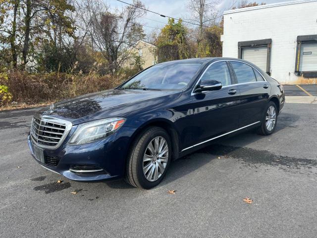 WDDUG8FB6FA148294 - 2015 MERCEDES-BENZ S 550 4MATIC BLUE photo 2