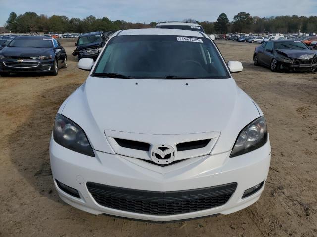 JM1BK343981174258 - 2008 MAZDA 3 HATCHBACK WHITE photo 5